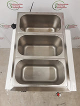 KRD Three Pot Tabletop Wet Bain Marie (NCE5919)