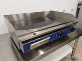 Electric 74cm Tabletop Electric (2x13mp) Twin Zone Griddle. Model-WG820 (NCE5916)