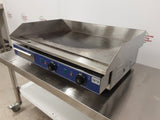 Electric 74cm Tabletop Electric (2x13mp) Twin Zone Griddle. Model-WG820 (NCE5916)