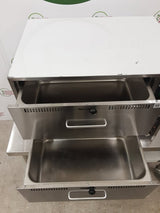 Adexa Two Heated Drawer Food Warmer. Model- HW-82 (NCE5917)