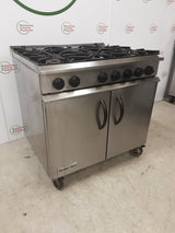 Moorwood Vulcan Six Burner Stove & Oven, Natural Gas (NCE5863)