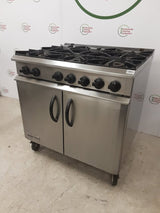 Moorwood Vulcan Six Burner Stove & Oven, Natural Gas (NCE5863)