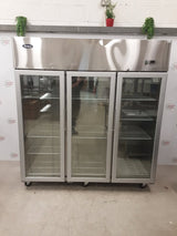 Atosa Three Door Upright Display Freezer, Model- YCF9409 (NCE5932)