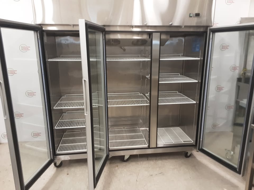 Atosa Three Door Upright Display Freezer, Model- YCF9409 (NCE5932)