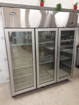 Atosa Three Door Upright Display Freezer, Model- YCF9409 (NCE5932)