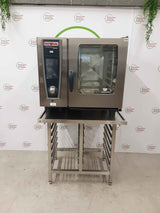 Rational SCC, 5 Senses, White Efficiency, Six Grid Electric Combi Oven On New Stand (NCE5980)