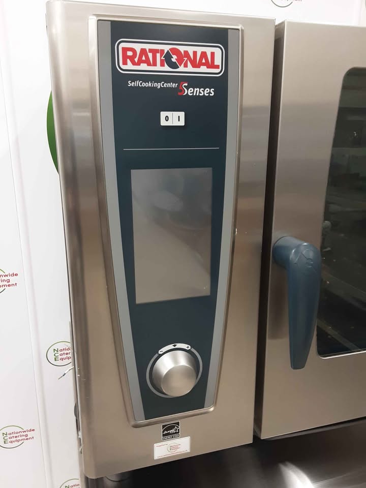 Rational SCC, 5 Senses, White Efficiency, Six Grid Electric Combi Oven On New Stand (NCE5980)
