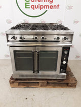 Falcon Dominator Six Burner Stove & Fan  Assisted Oven, Natural Gas, Model- G1102 (NCE5718)