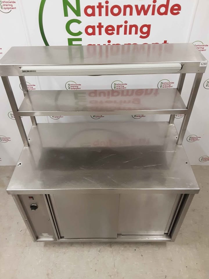 Passthrough Hotcupboard With Heated Gantry 120x70cm (NCE6280)