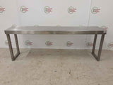 Stainless Steel Single Tier Ambient Shelving Unit 140x30cm (NCE6283)