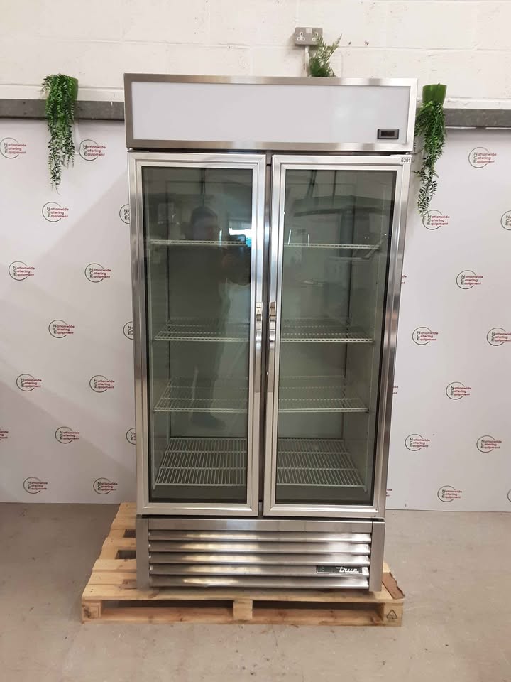 True Double Upright Display Fridge With Rear Loading Doors (NCE6301)