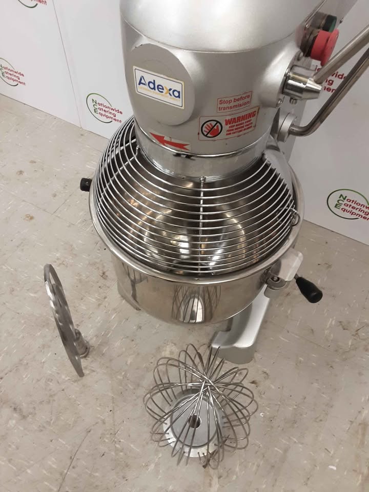 Adexa 20L Planetary Mixer, With Beater & Whisk. Model- ADM20 (NCE6234)