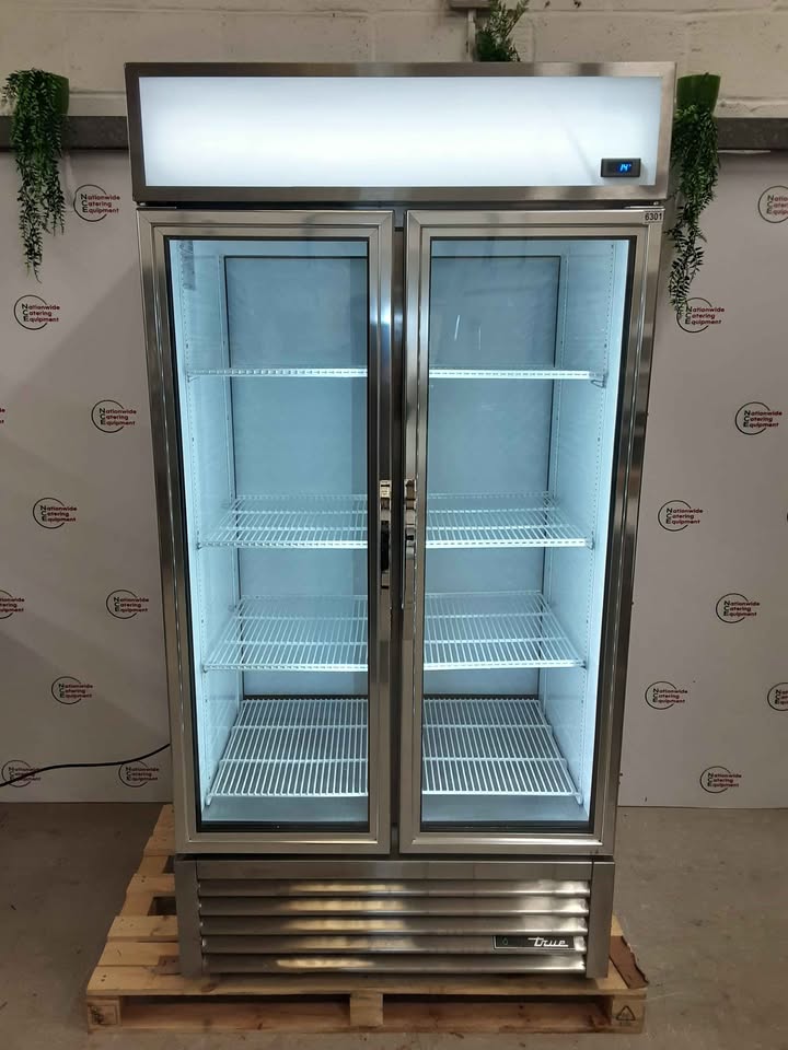 True Double Upright Display Fridge With Rear Loading Doors (NCE6301)