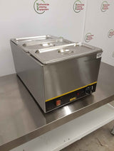 Buffalo Tabletop Three Pot Wet Bain Marie, Model- S007 (NCE6287)