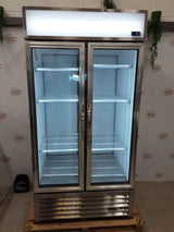 True Double Upright Display Fridge With Rear Loading Doors, Model- GDM-35-HC-TSL01 (NCE6302)