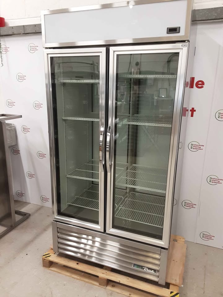 True Double Upright Display Fridge With Rear Loading Doors, Model- GDM-35-HC-TSL01 (NCE6302)