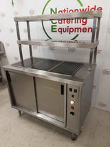 Hotcupboard With Sliding Doors, Heated Gantry and Wet Bain Marie (NCE6339)