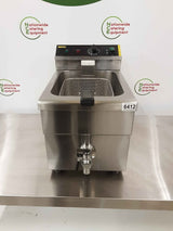 Buffalo Tabletop 13amp Electric Single Tank Induction Fryer, Model- CP793 (NCE6412)