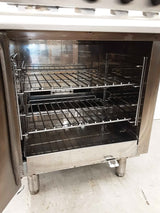 Lincat Silverlink Four Burner Stove & Oven, Natural Gas, Model- SLR6/N (NCE6394)