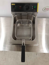 Buffalo Tabletop 13amp Electric Single Tank Induction Fryer, Model- CP793 (NCE6412)