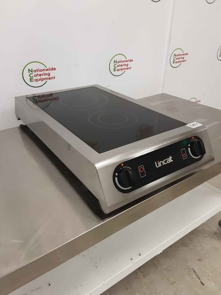 Lincat Tabletop Two Zone Induction Hob, 13amp,Model-IH21 (NCE6401)