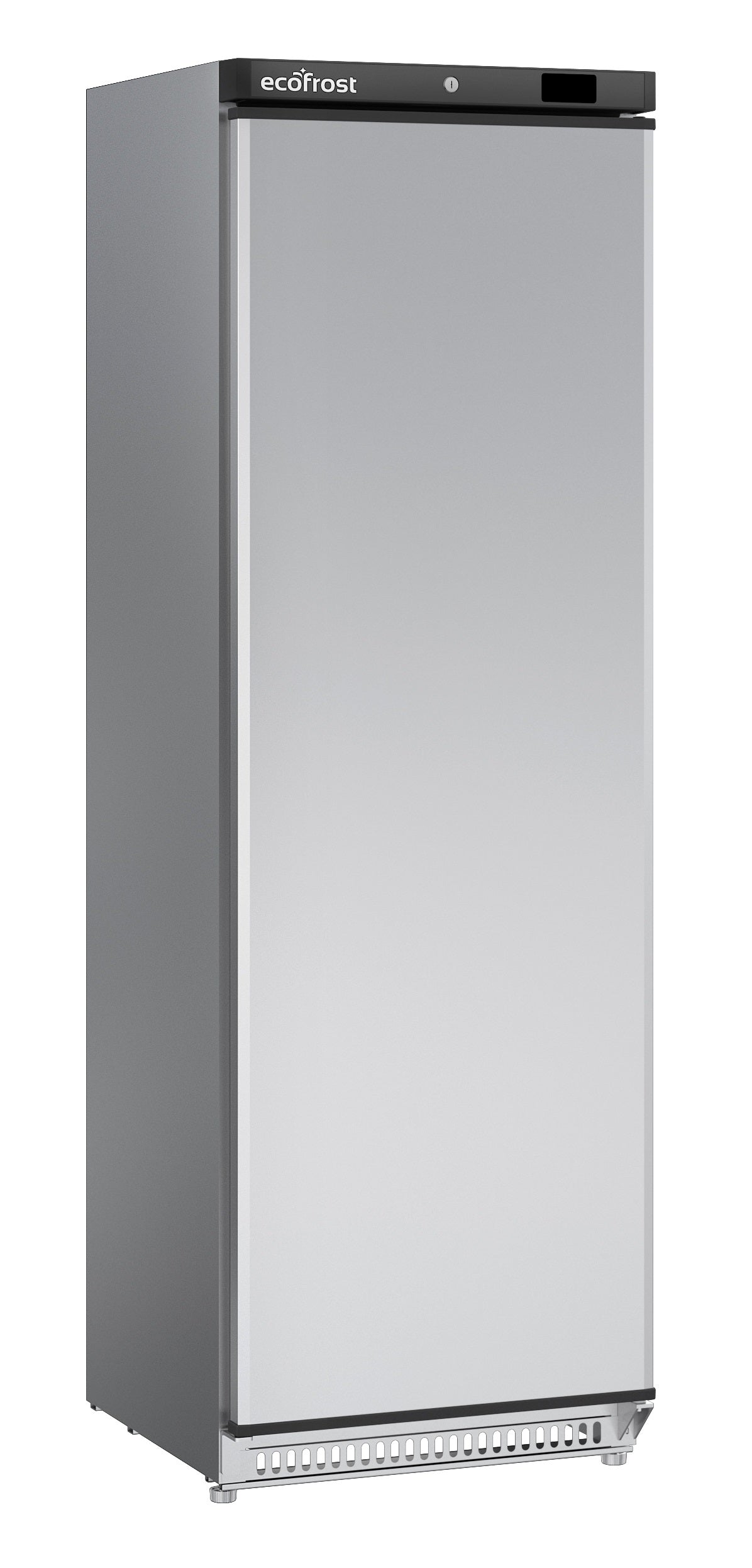 Ecofrost Stainless Steel 400L Single Upright Fridge. Delivery Included