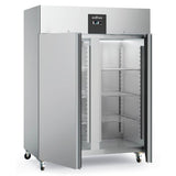 Ecofrost Stainless Steel 1300L Double Upright Ventilated Fridge. Model- 7950.5010. Delivery Included