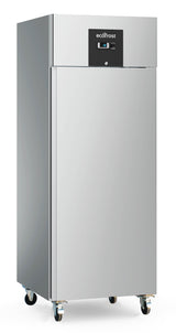 Ecofrost Stainless Steel 650L Single Upright Fridge. Delivery Included