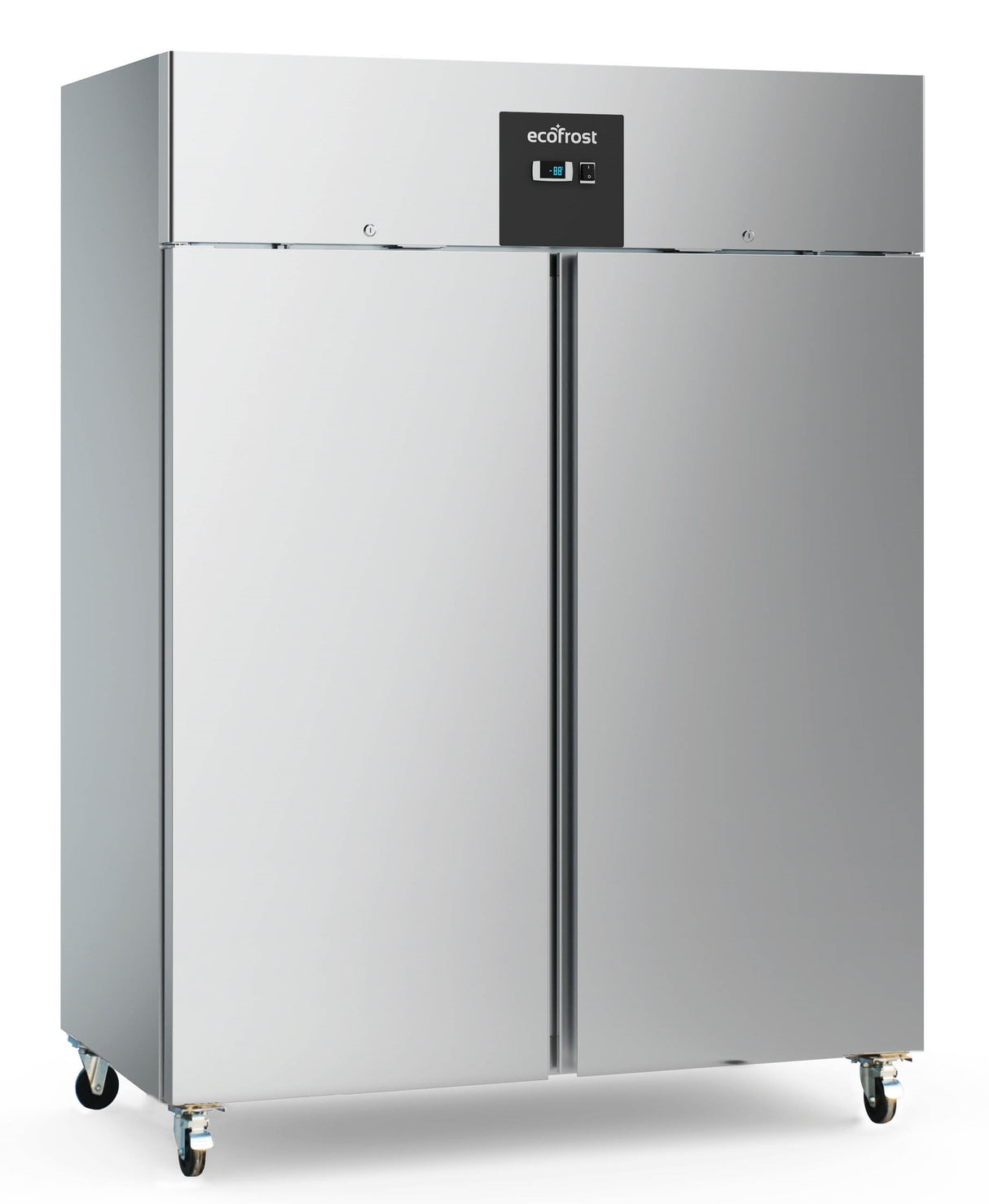 Ecofrost Stainless Steel 1200L Double Upright Fridge Delivery Included