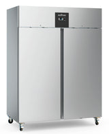 Ecofrost Stainless Steel 1200L Double Upright Fridge Delivery Included