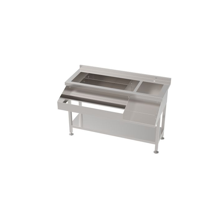 Combisteel Stainless Steel Cocktail Station/Sink, 140cm, Model- 7490.0405 (NCE6424)