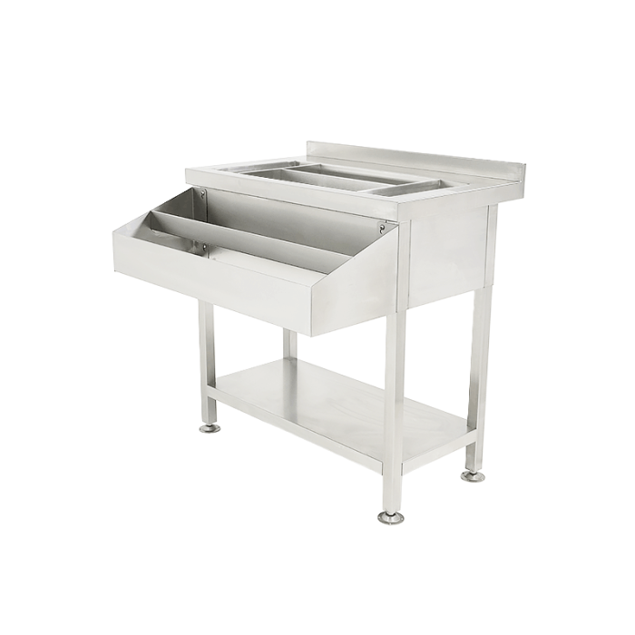 Combisteel Stainless Steel Cocktail Station/Sink, 90cm, Model- 7490.0400 (NCE6423)