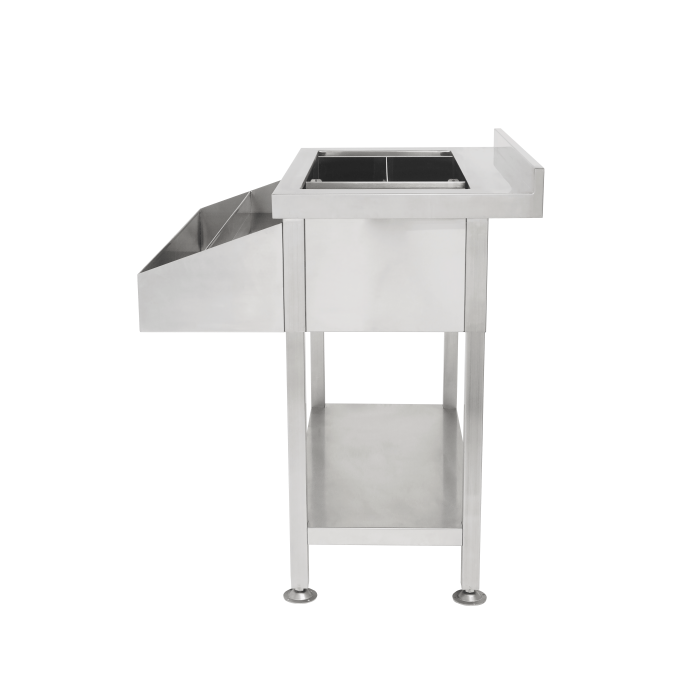 Combisteel Stainless Steel Cocktail Station/Sink, 90cm, Model- 7490.0400 (NCE6423)