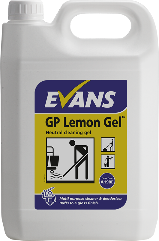 Evans GP Lemon Gel Floor Cleaner - 5L