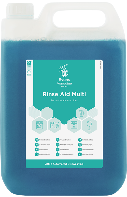 Evans Rinse Aid Multi - 5L