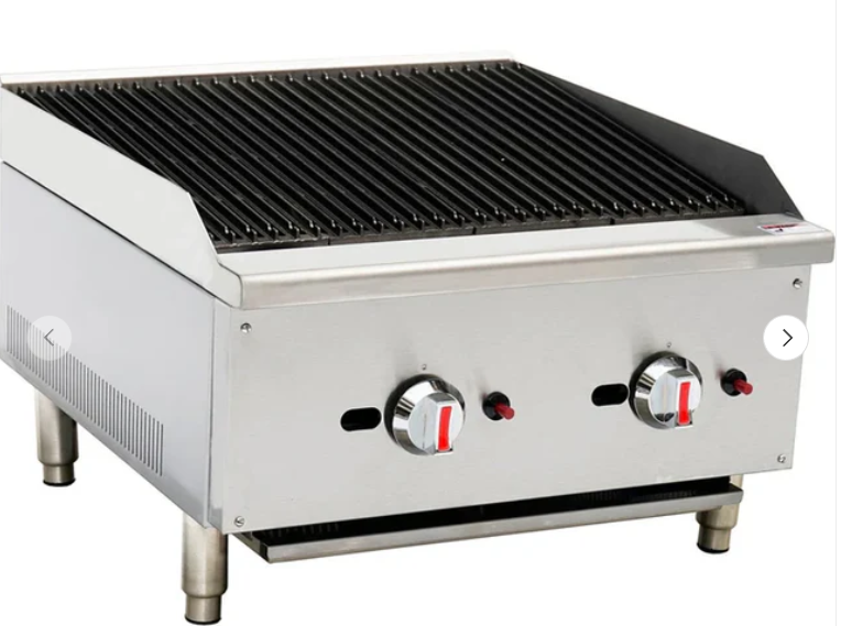 Hamoki 60cm Two Burner NG Tabletop Char-Grill (NCE6420)