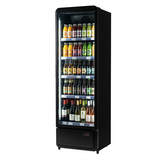 Prodis Black Single Upright Display Fridge, Model-XDA600-P-K-LE. Delivery Included