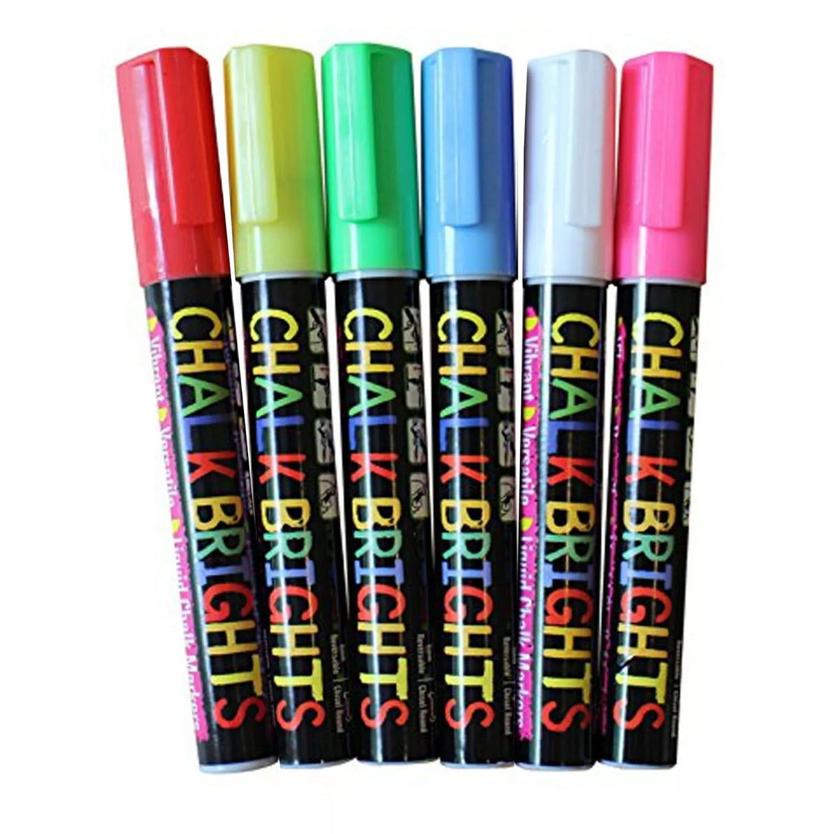 Liquid Chalk Coloured Pen Set x 6 (3160)