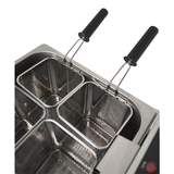 Combisteel Countertop Pasta Cooker, 8L - Four Baskets. Model- 7518.0150 (NCE5941)