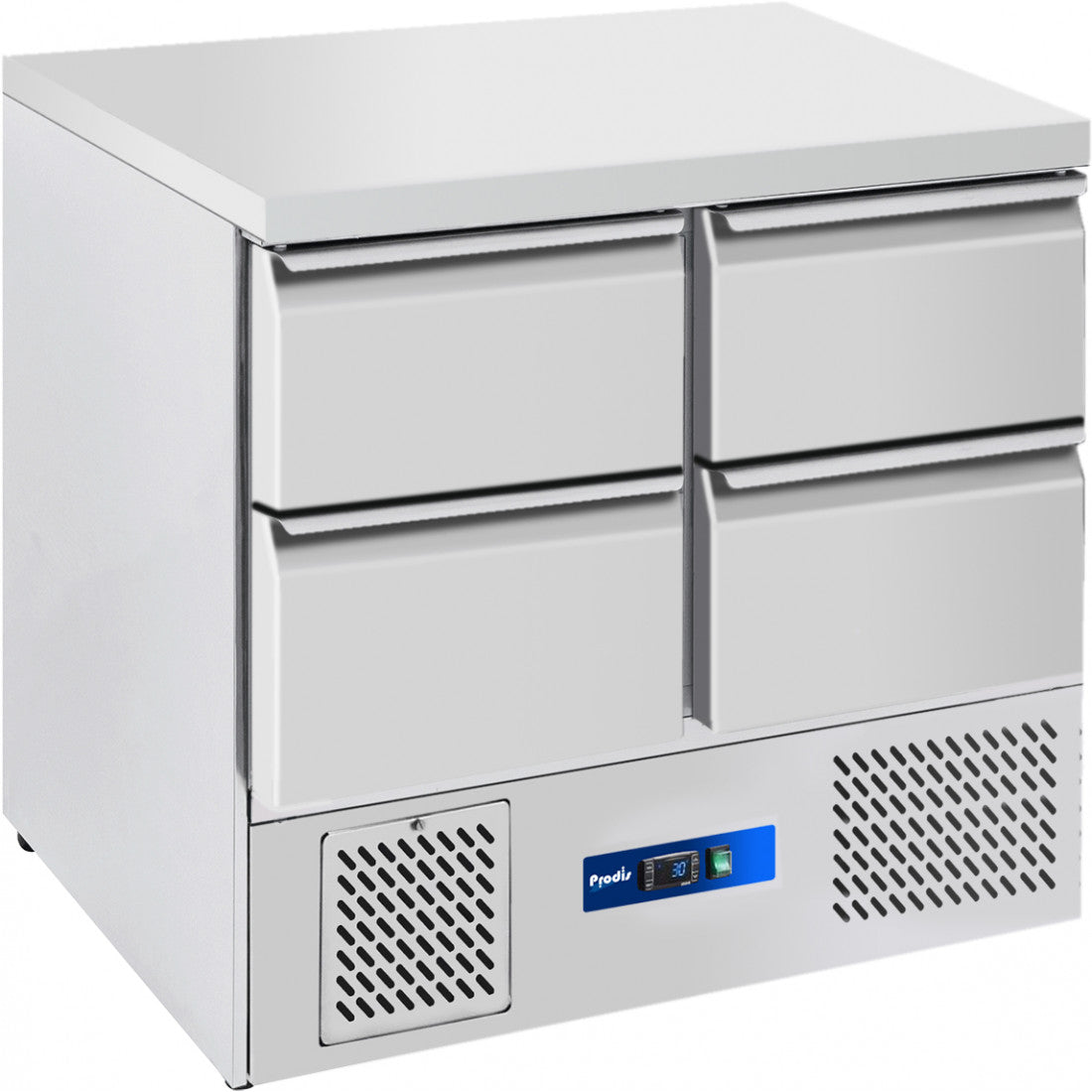 Prodis Low Energy Four Drawer Compact Counter Fridge, Model-EC-4DSS, Delivery Included