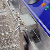 Genesis Catering Equipment Tabletop 13amp Electric 10L Twin Tank Fryer, Model- DL-20B (NCE6585)