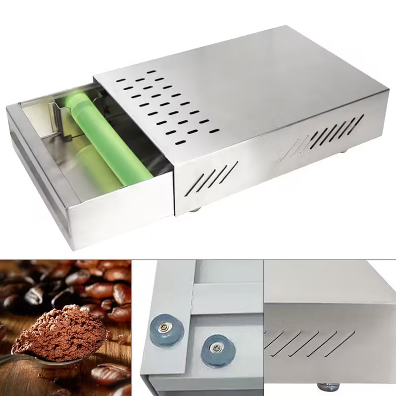 Genesis Stainless Steel Coffee Knock Box (NCE5642)