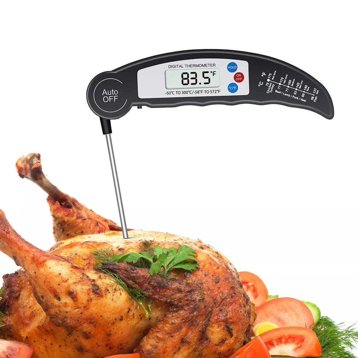 Genesis Catering Equipment Black Food Probe (NCE5810)