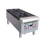 Hamoki Tabletop Two Burner Stove, Natural Gas, Model-GHP-2L (4650)