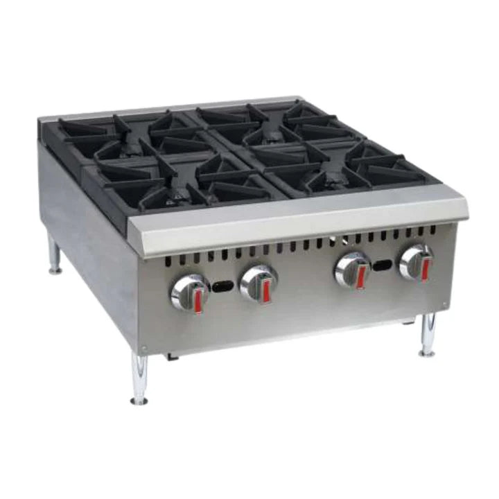 Hamoki Tabletop Four Burner Stove, Natural Gas, Model- GHP-4L (4651)