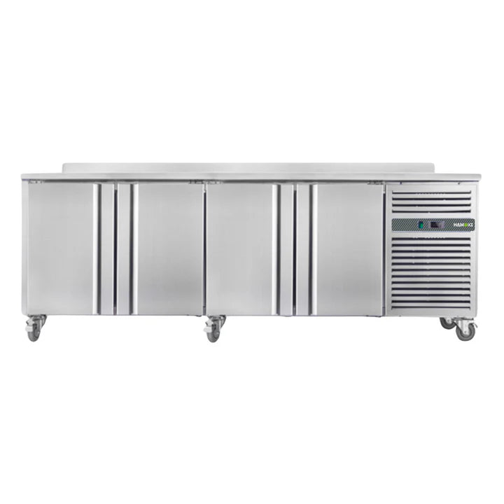 Hamoki Four Door Counter Fridge with Upstand, 564L, Model- GN4200TN (4338)