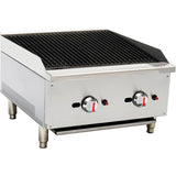 Hamoki 60cm/Dual Control Tabletop Char-Grill, Natural Gas (NCE4786)