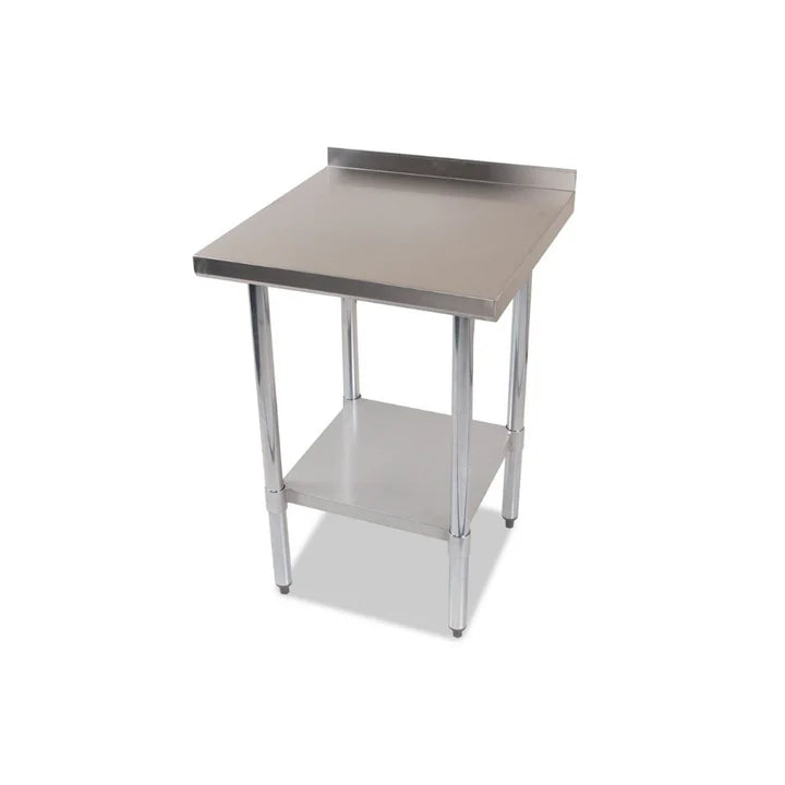 Hamoki Stainless Steel Table with Upstand 60x60cm (NCE4101)