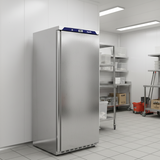 Prodis Stainless Steel Single Upright Freezer, 620L Capacity, Ventilated/Frost Free, Model-HC610VFSS. Delivery Included