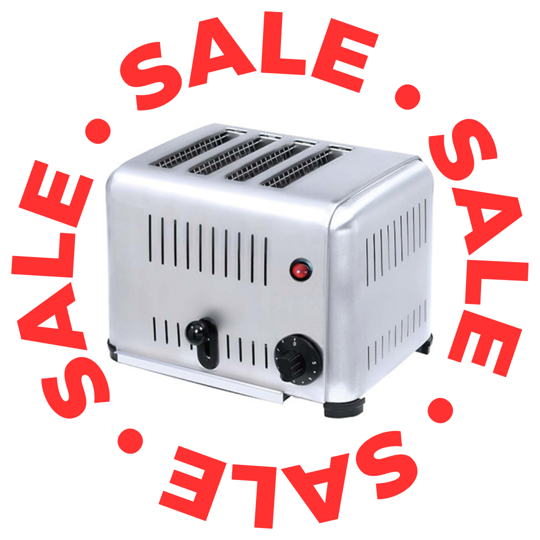 Infernus 4 Slice Toaster, ON SALE, Model- INF-HET4 (3395)